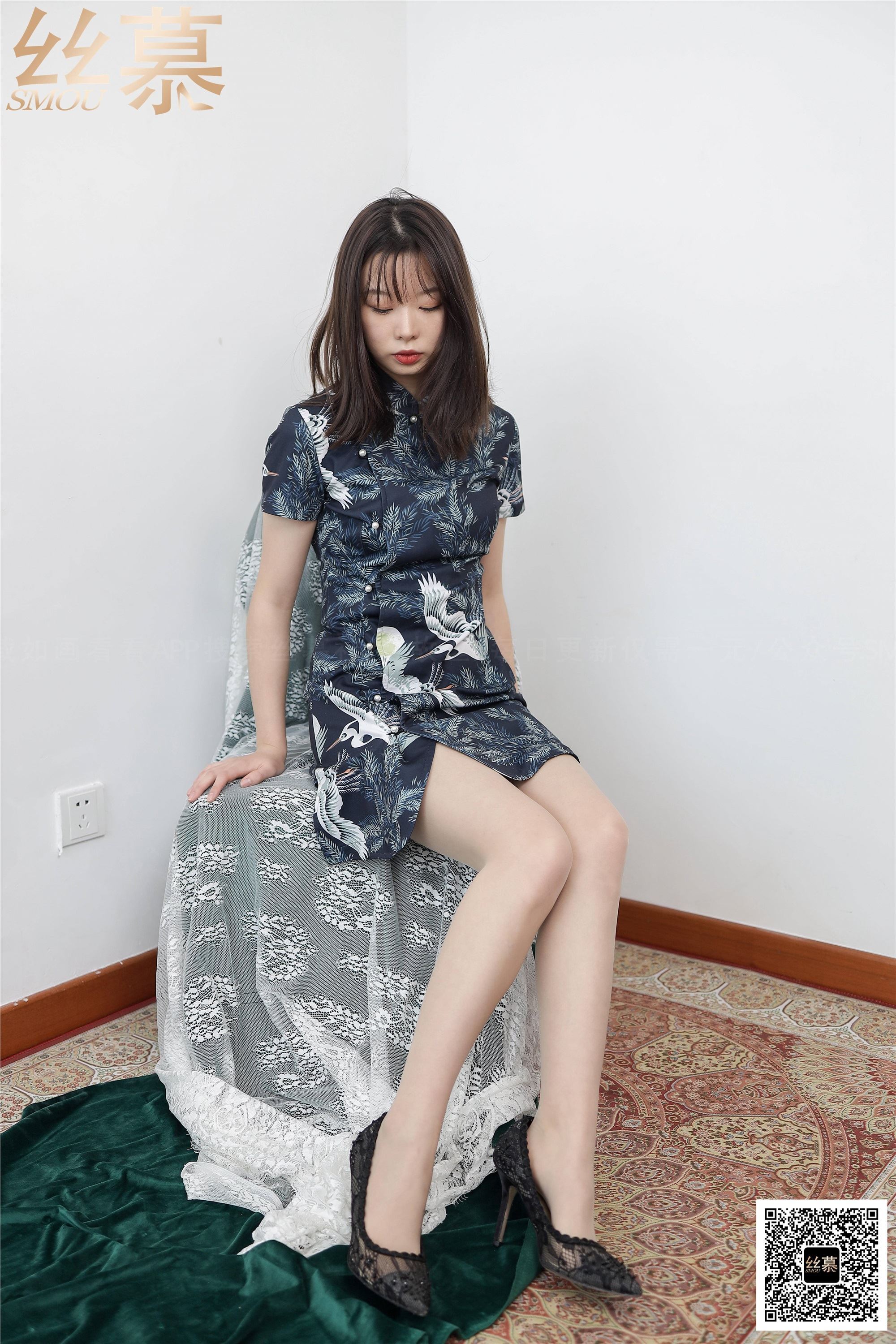 丝慕写真 特写集 TX079 新模《旗袍丝艺》